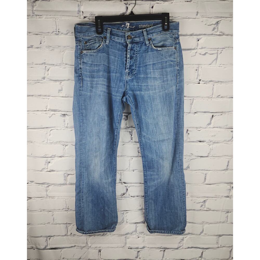 For All ManKind Jeans Womens 31 standard Straight leg blokecore normcore western